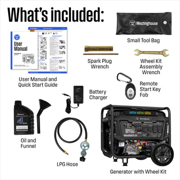 WGen9500TFc EFI - Tri-Fuel with CO Sensor