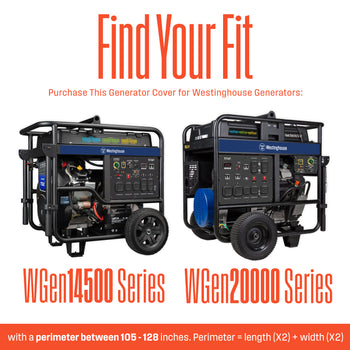 WGenTent XL Generator Running Cover