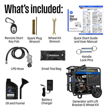 WGen14500TFc - Tri-Fuel with CO Sensor