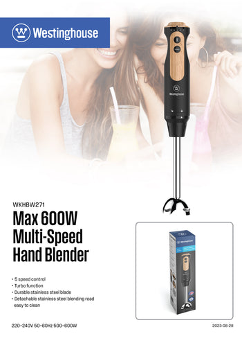 K- 500W Westinghouse Immersion Blender