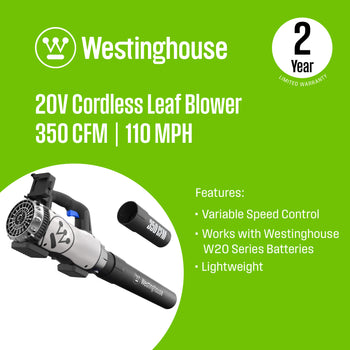 Cordless 20V Leaf Blower - Tool Only