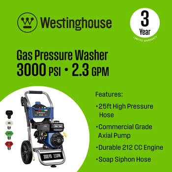 WPX3000 Pressure Washer
