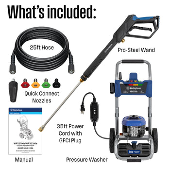 WPX3200e Electric Pressure Washer