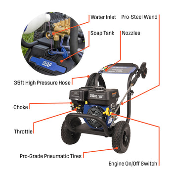 WPX3600 Pressure Washer