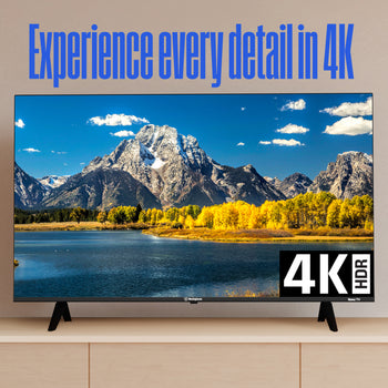 65″ Edgeless 4K UHD Roku TV