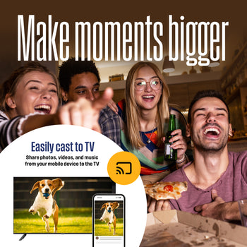 65″ Edgeless 4K UHD Roku TV