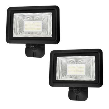 5000 Lumens Integrated LED Flood Light, 2 Pack