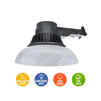 10,000 Lumen Wired LED Barn Light