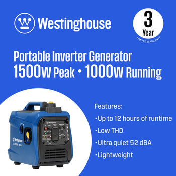 iGen1500c Inverter Generator with CO Sensor