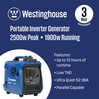 iGen2550c Inverter Generator with CO Sensor