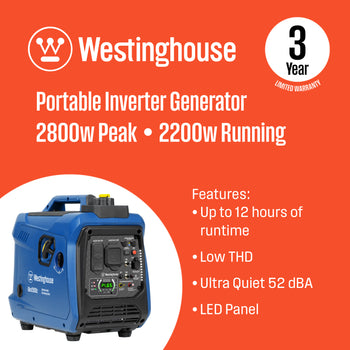iGen2800c Inverter Generator with CO Sensor