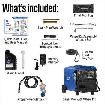 iGen12000DFc Inverter Generator - Dual Fuel with CO Sensor