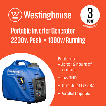 iGen2200c Inverter Generator with CO Sensor