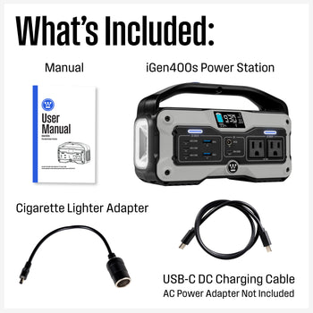 iGen400s Portable Power Station