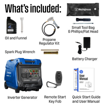 iGen5000DFc EFI Inverter Generator - Dual Fuel with CO Sensor