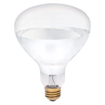 250 Watt R40 Incandescent Clear Infrared Heat Non-Stick Flood E26 (Medium) Base, Box