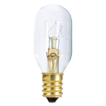 15 Watt T7 Incandescent Clear E12 (Candelabra) Base, 120 Volt, Card