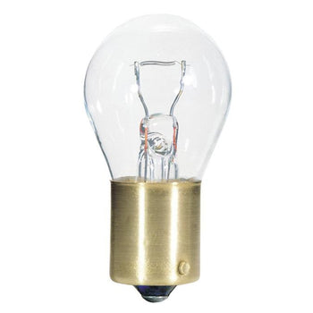 21 Watt S8 Incandescent Low Voltage Clear S.C. Bayonet Base, 12 Volt, Card (2-Pack)