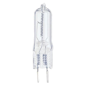 50 Watt T4 JCD Halogen Single-Ended Clear GY6.35 Base, 120 Volt, Card