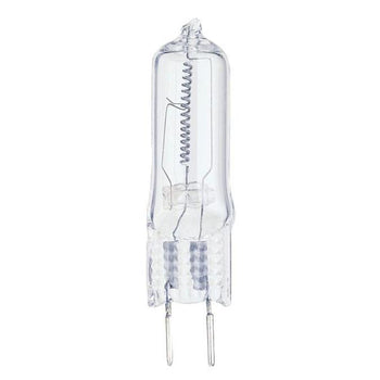 100 Watt T4 JCD Halogen Single-Ended Clear GY6.35 Base, 120 Volt, Card