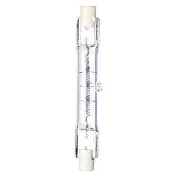 250 Watt T3 Halogen Double-Ended Clear RSC Base, 120 Volt, Card