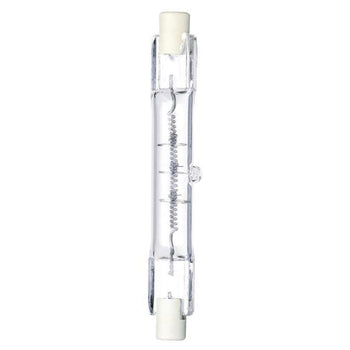 75 Watt T3 Halogen Double-Ended Clear RSC Base, 120 Volt, Card
