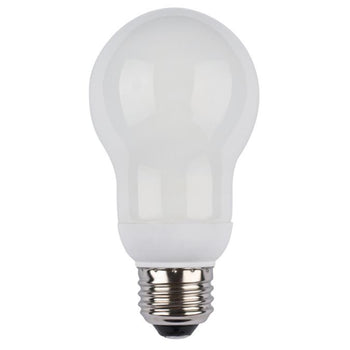 14 Watt A Shape CFL Warm White E26 (Medium) Base, Box