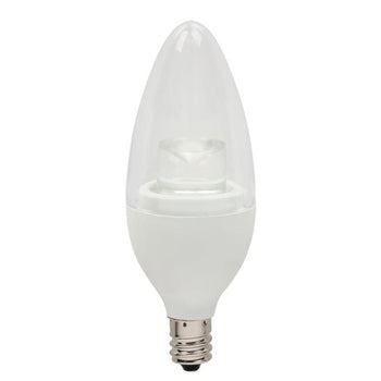 B11 2.8-Watt (25 Watt Equivalent) Candelabra Base Bright White Dimmable LED Lamp