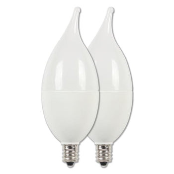 C13 7-Watt (60 Watt Equivalent) Candelabra Base Soft White LED Lamp