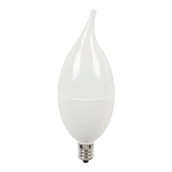 C13 7-Watt (60 Watt Equivalent) Candelabra Base Soft White LED Lamp