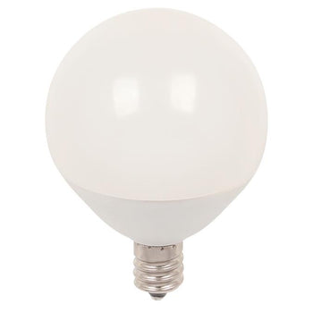G16-1/2 7-Watt (60 Watt Equivalent) Candelabra Base Soft White Dimmable LED Lamp