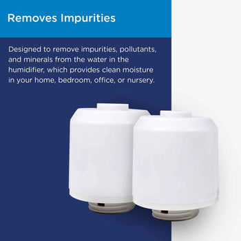 Set of 2 Ceramic Ball Filters for Humidifiers WSHUJ2123B & WSHUJ2116A