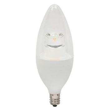B13 6-1/2-Watt (60 Watt Equivalent) Candelabra Base Soft White Dimmable LED Lamp