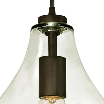 Wes One-Light Indoor Mini Pendant, Oil Rubbed Bronze Finish
