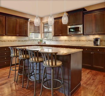 One-Light Indoor Mini Pendant, Brushed Nickel Finish