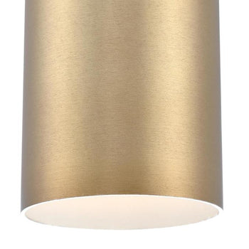 Rayman One-Light LED Indoor Mini Pendant, Brushed Brass Finish