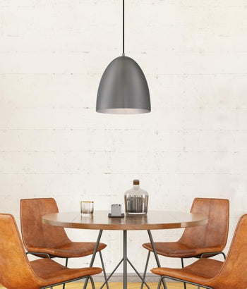 Clover One-Light Indoor Pendant, Dark Pewter Finish