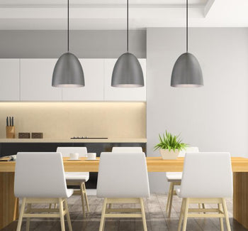 Clover One-Light Indoor Pendant, Dark Pewter Finish