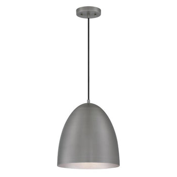 Clover One-Light Indoor Pendant, Dark Pewter Finish