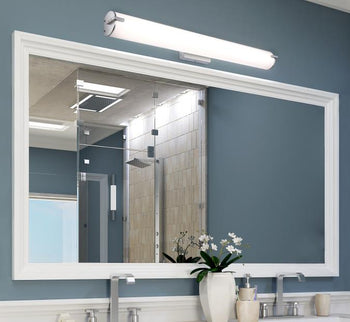 One-Light 30-Watt LED Indoor Wall Fixture with Color Temperature Selection, Brushed Nickel Finish