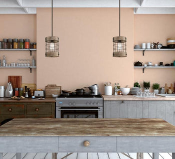 Langston One-Light Indoor Pendant, Oil-Rubbed Bronze Finish with Vintage Pine Accents