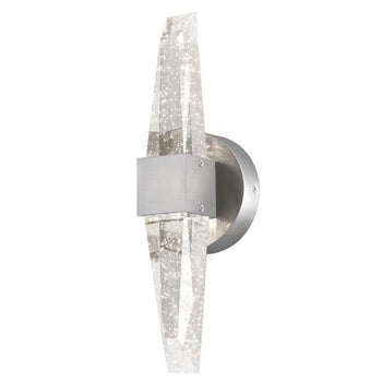 Cava One-Light 15-Watt LED Indoor Wall Fixture, Brushed Nickel Finish