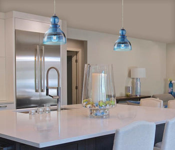 Fiona One- Light Indoor Mini Pendant, Brushed Nickel Finish