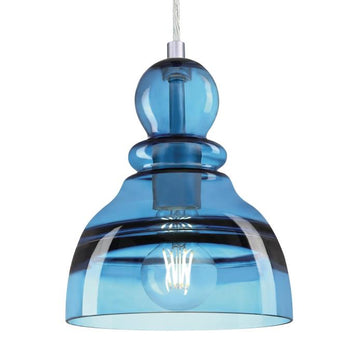 Fiona One- Light Indoor Mini Pendant, Brushed Nickel Finish