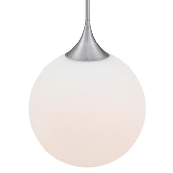 Moretti One-Light LED Indoor Pendant, Brushed Nickel Finish