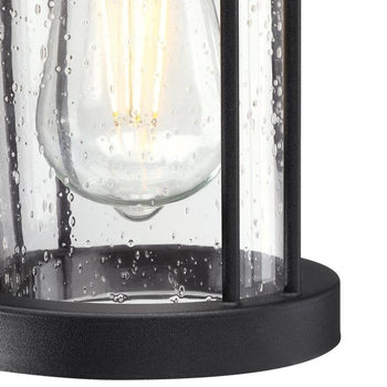 Westcott Bay One-Light Outdoor Wall Fixture, Textured Black Finish