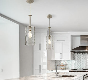 Hernando One-Light Indoor Mini Pendant, Industrial Steel Finish