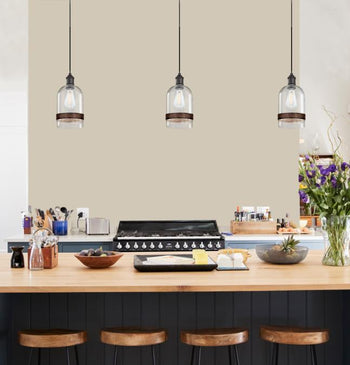 Tarrant One-Light Indoor Mini Pendant, Black-Bronze Finish