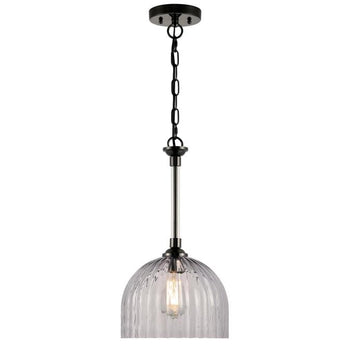 Camrose One-Light Indoor Pendant, Gun Metal Finish