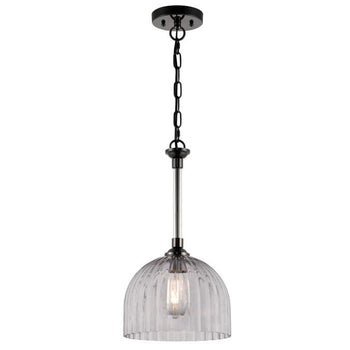 Camrose One-Light Indoor Pendant, Gun Metal Finish